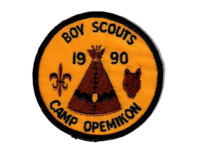 Click to enlarge 1990 Camp Opemikon